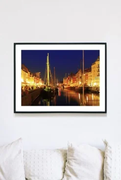 Posterworld - Motiv Copenhagen by night - 50x70 cm