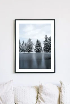 Posterworld - Motiv Frozen lake - 50x70 cm