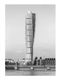 Posterworld - Motiv Turning Torso - 70x100 cm