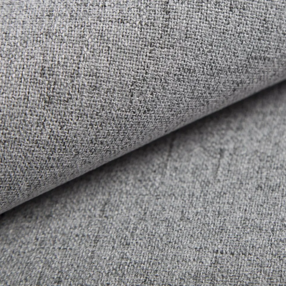 Presley sänggavel med knappar 140 cm - Ljusgrå