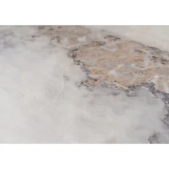 Prizma soffbord 90 x 90 cm - Vit marmor