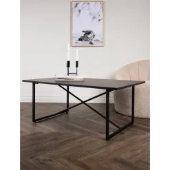 Pryor soffbord 110 x 70 cm - Svart