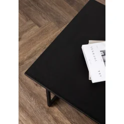 Pryor soffbord 110 x 70 cm - Svart