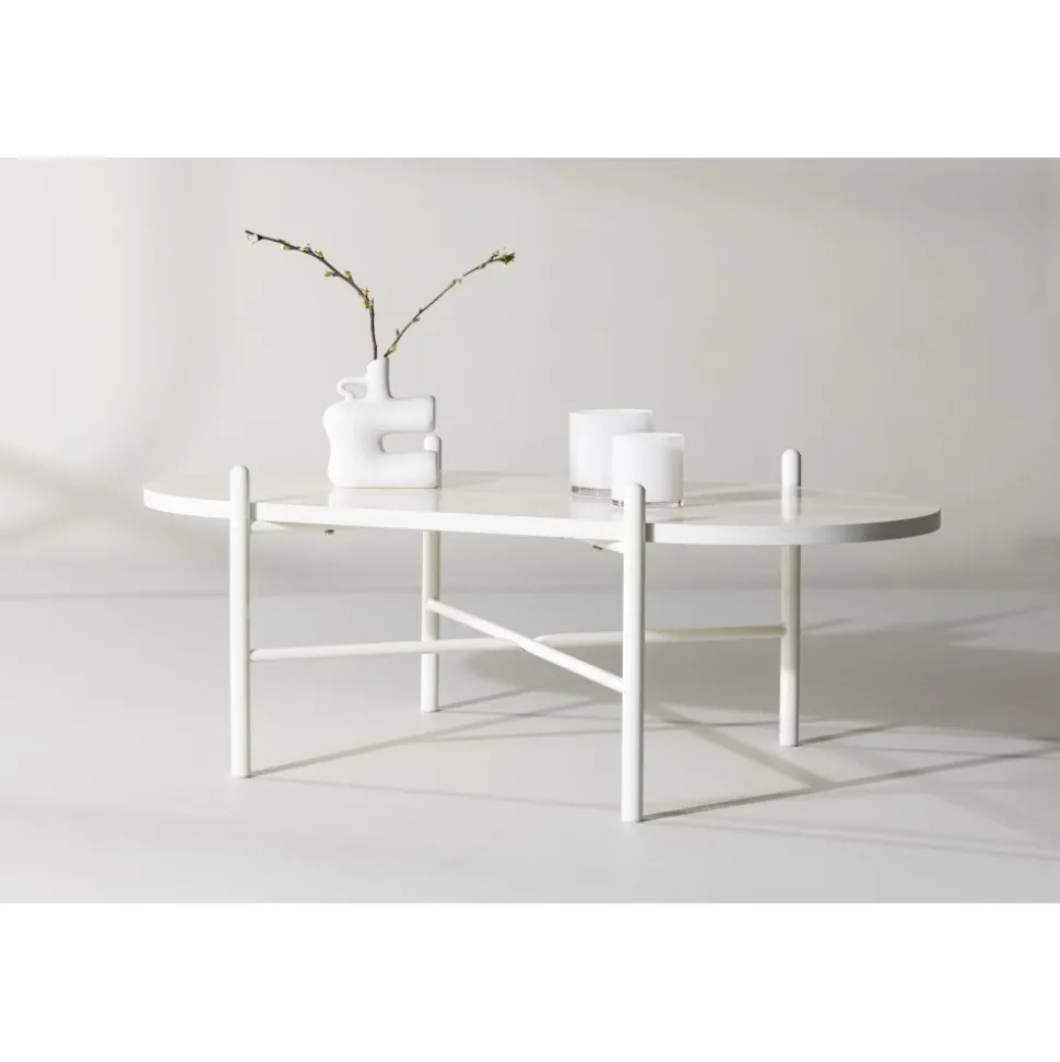 Pueblo soffbord 120 x 65,5 cm - Beige