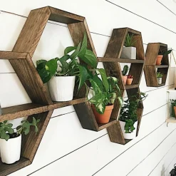 Rafa vägghylla 109 - Valnöt