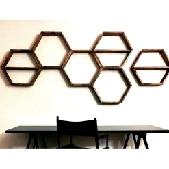 Rafa vägghylla 109 - Valnöt