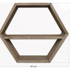 Rafa vägghylla 109 - Valnöt