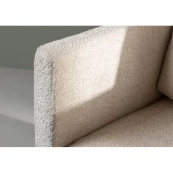 Ragusa fåtölj - Vit bouclé