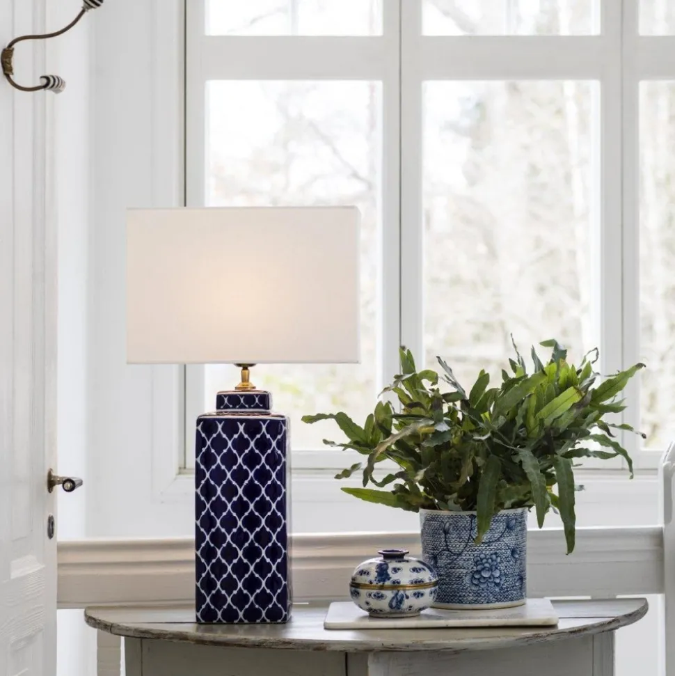 Rakel Franza lampskärm - Vit