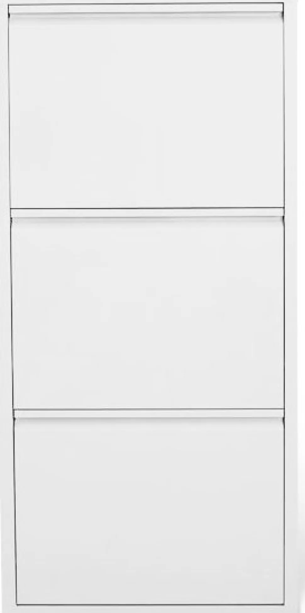 Ramsjö 50 cm brett skoskåp 3 st fack - Vit + Textilrengöring för möbler