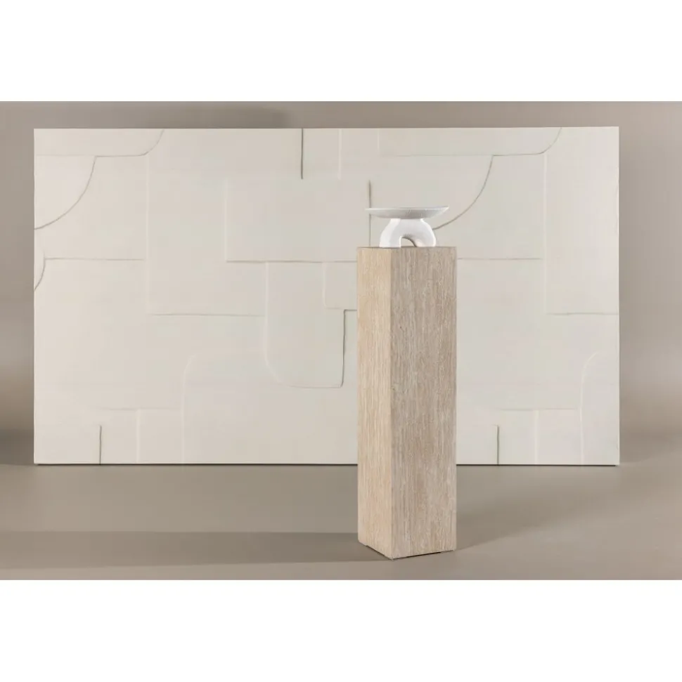 Ramsvik sidobord H:95 cm - Travertin-look