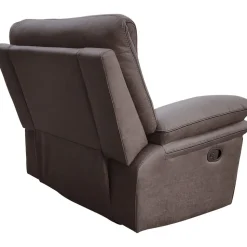 Reclinerfåtölj brun (Mikrofiber) - Riverdale + Fläckborttagare för möbler
