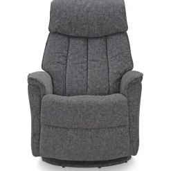 Reclinerfåtölj i grått tyg - Umeå