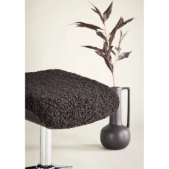 Reclinerfåtölj med fotpall Svart / Krom - Hagön + Fläckborttagare för möbler