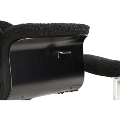 Reclinerfåtölj med fotpall Svart / Krom - Hagön