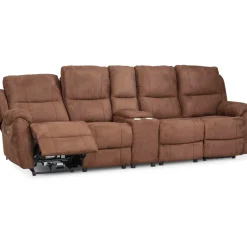 Reclinersoffa 287 cm el-styrning