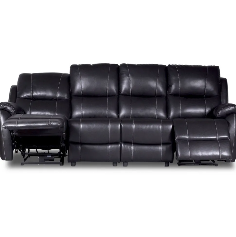 Reclinersoffa elektrisk ställbar 4-sits - Enjoy Chicago