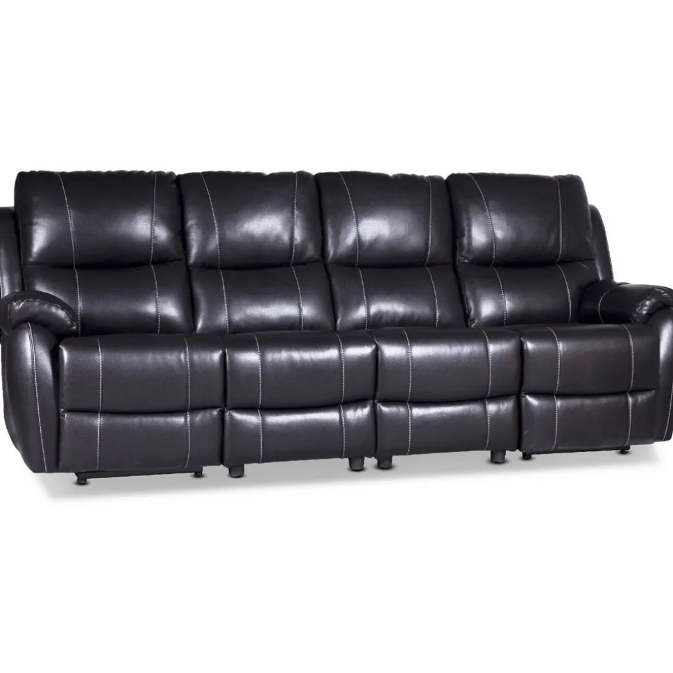 Reclinersoffa elektrisk ställbar 4-sits - Enjoy Chicago