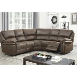 Reclinersoffa Mocka i mikrofiber - Riverdale