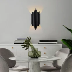 Reis vägglampa 13340 - Svart