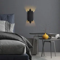 Reis vägglampa 13340 - Svart