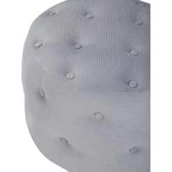 Respit sittpuff - Grå manchester