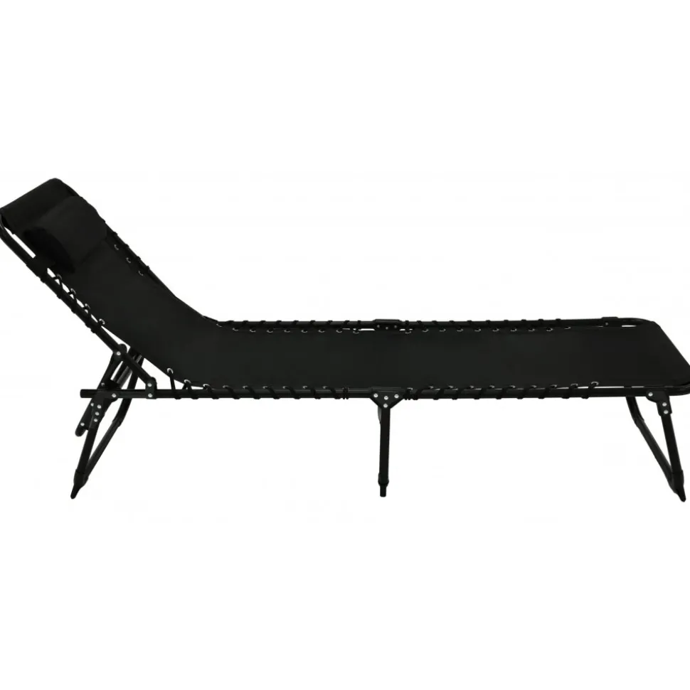 Örgryte solsäng - Ställbar | Svart