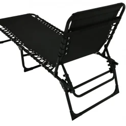 Örgryte solsäng - Ställbar | Svart + Rengöringsmedel för utemöbler