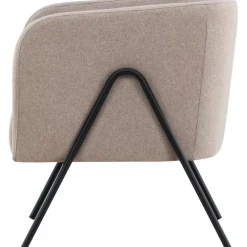 Rika fåtölj - Beige/Svart