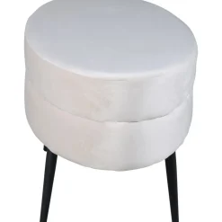 Rino sittpuff - Beige sammet