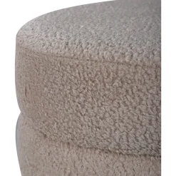 Rino sittpuff - Beige teddy