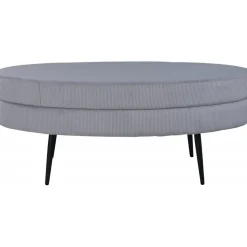 Rino sittpuff - Grå manchester