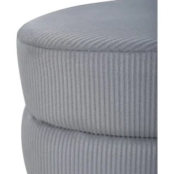 Rino sittpuff - Grå manchester