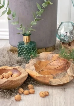 Rio Teak Skål - Teak - Ø40