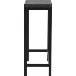 Rise sidobord 110 x 30 cm - Svart