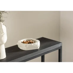 Rise sidobord 110 x 30 cm - Svart