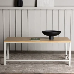 Rise soffbord 120 x 60 cm - Greige