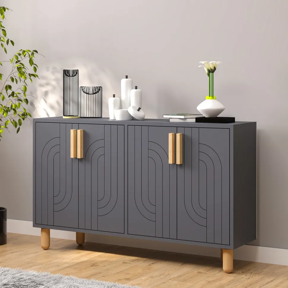 Rodney skänk - Antracit