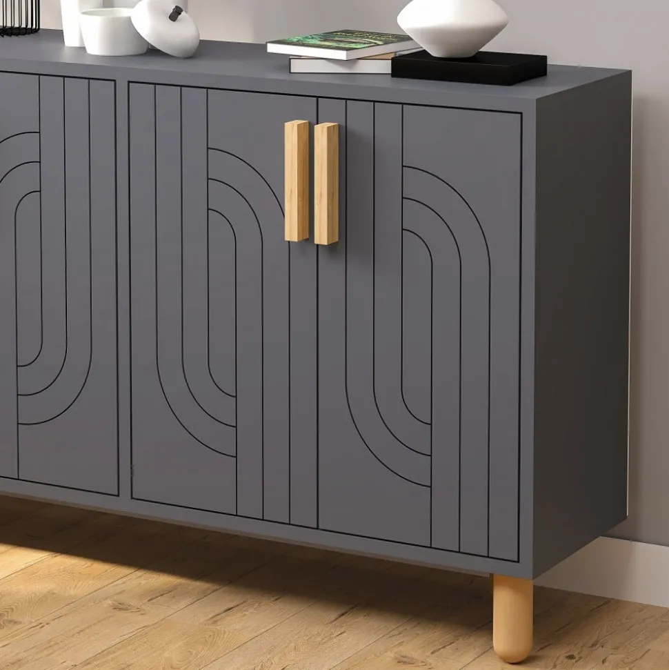 Rodney skänk - Antracit