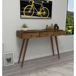 Rolls avlastningsbord 110x 30 cm - Valnöt