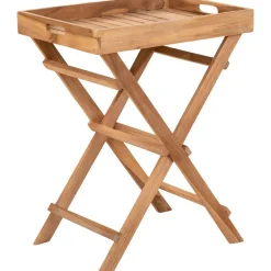 Ronda brickbord 39 x 29 cm - Teak + Textilskydd för utemöbler