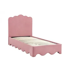 Rosa sängram 90x200 cm