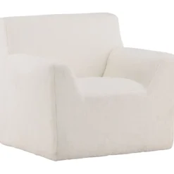 Rossö fåtölj - Vit