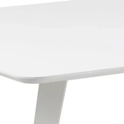 Roxby matbord 80-120 cm - Vit