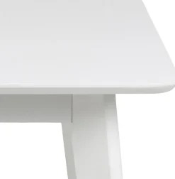 Roxby matbord 80-120 cm - Vit