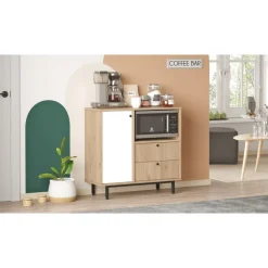 Royce köksskåp 1 - Ek/vit