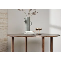 Runt matbord valnöt Ø120 cm - Durango