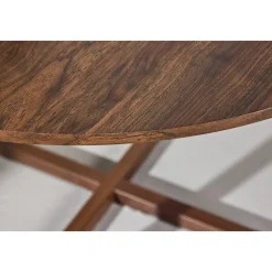 Runt matbord valnöt Ø120 cm - Durango