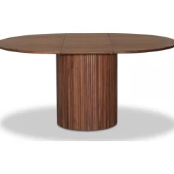 Runt matbord valnöt Ø115-160 cm - Nova