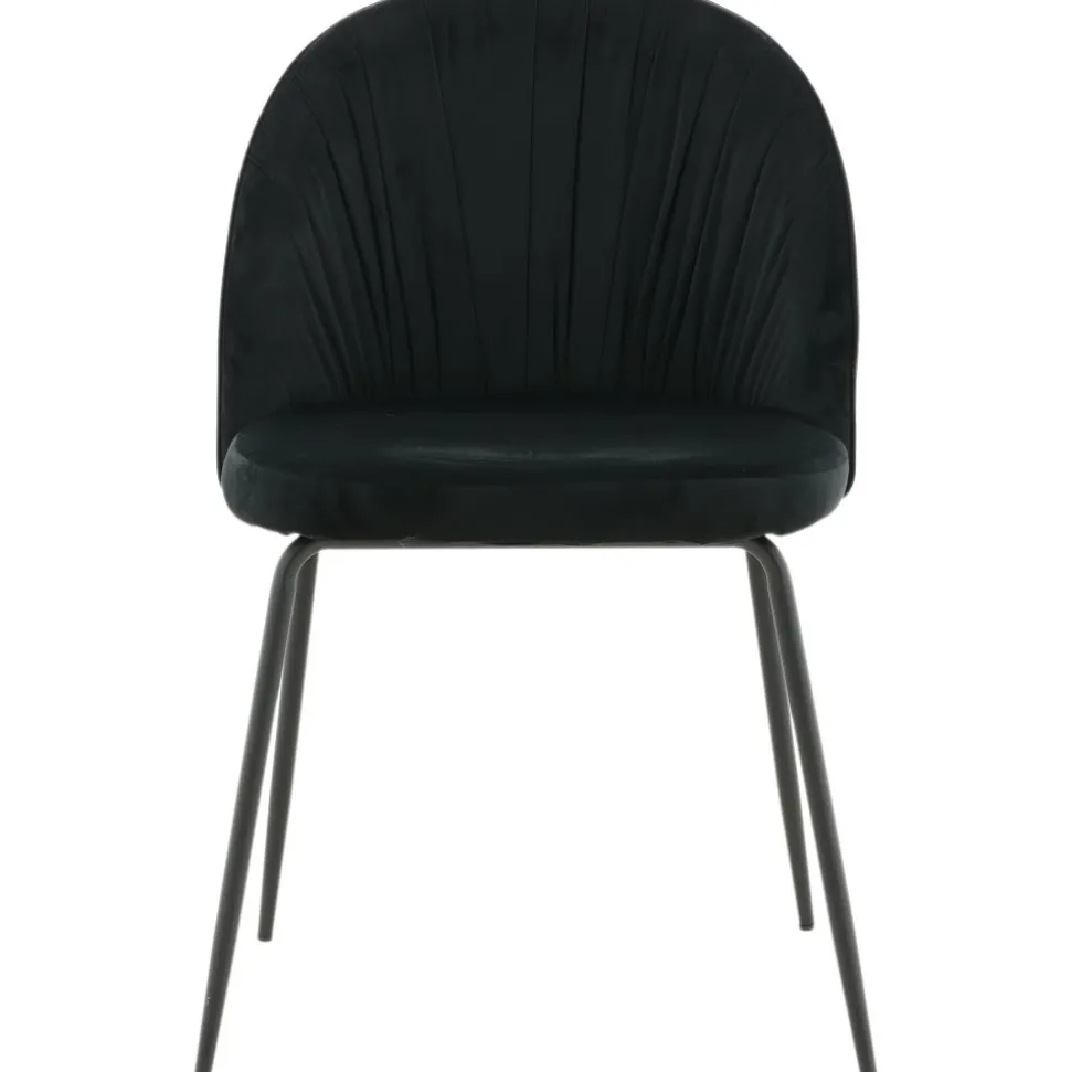 Rynkeby matstol - Svart sammet